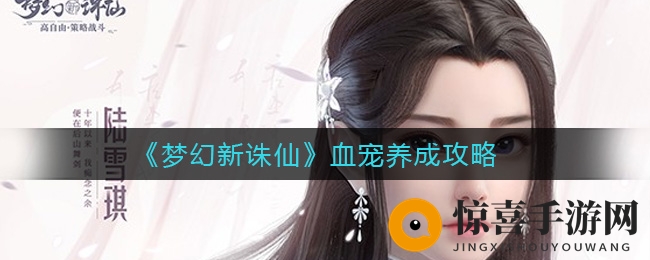 《梦幻新诛仙》血宠培育攻略