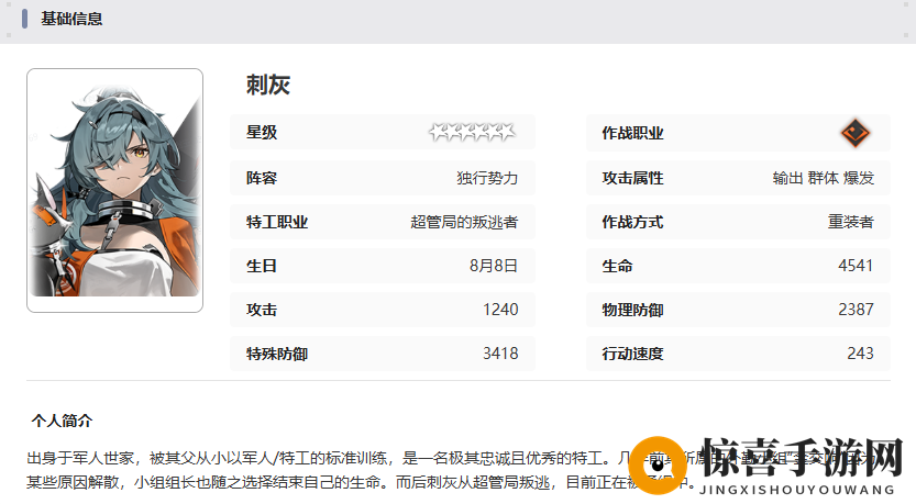 《新月同行》刺灰技能介绍