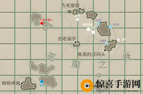 《渔帆暗涌》扭动鲨位置一览