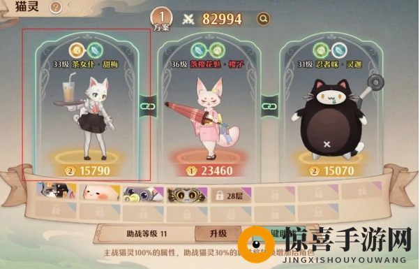 《森之国度》魔导最佳猫灵搭配