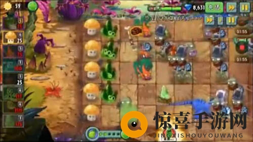 《植物大战僵尸2》恐龙危机第十八关攻略