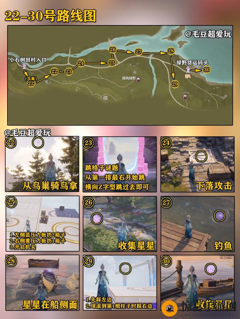 《无限暖暖》微风绿野奇想星全收集攻略
