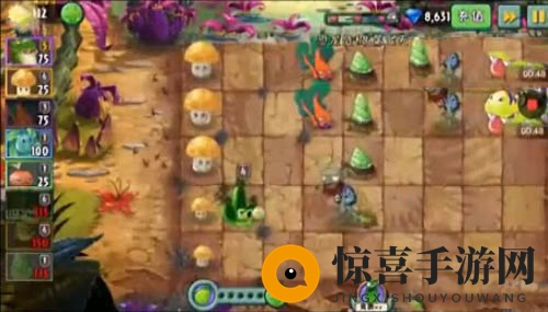 《植物大战僵尸2》恐龙危机第十八关攻略