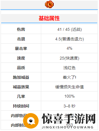 《泰拉瑞亚》狱火球武器介绍