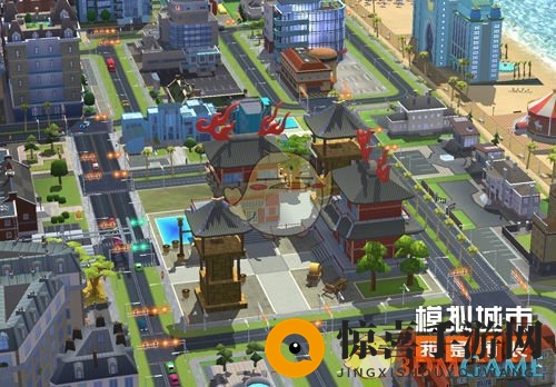 《模拟城市：我是市长》建造东方风格的消防馆介绍
